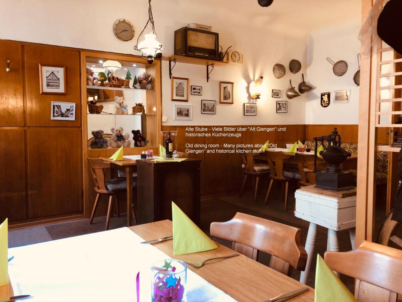 Hotel Und Restaurant Lamm Giengen an der Brenz Экстерьер фото