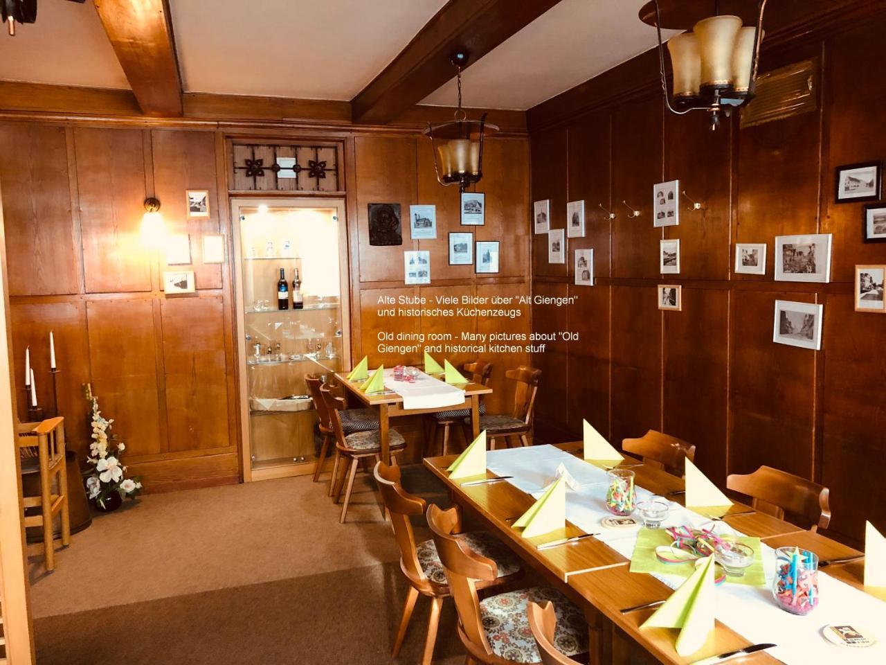 Hotel Und Restaurant Lamm Giengen an der Brenz Экстерьер фото