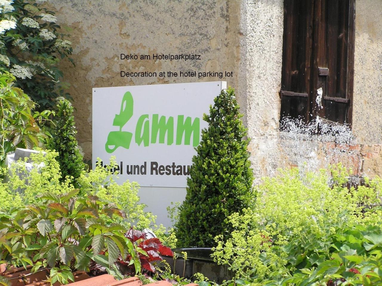 Hotel Und Restaurant Lamm Giengen an der Brenz Экстерьер фото